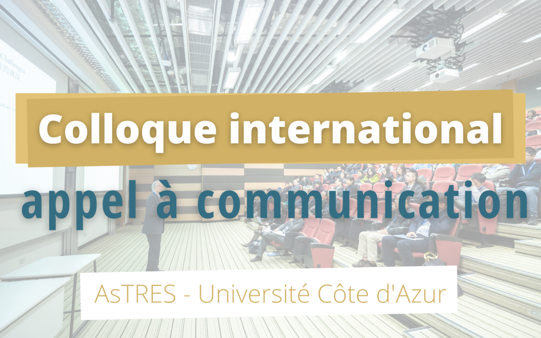 Colloque international AsTRES