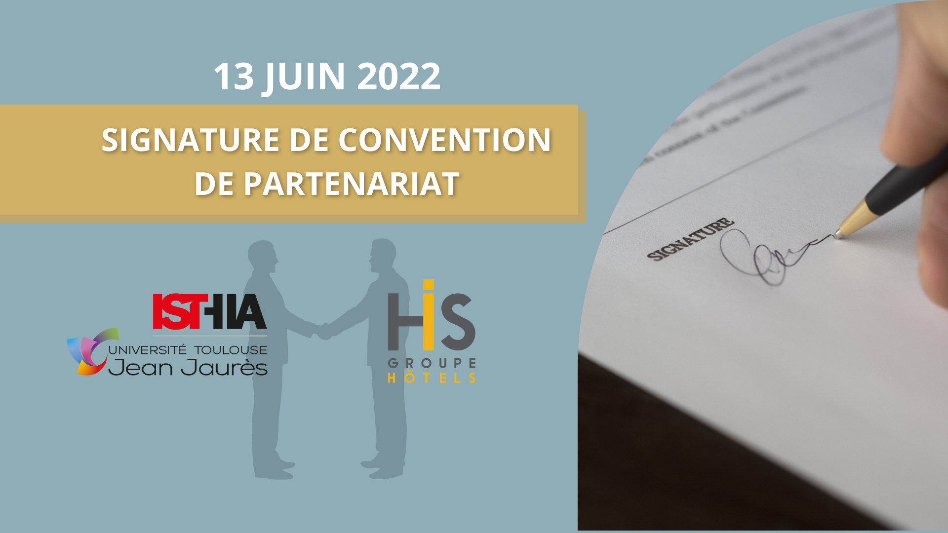 Partenariat avec le Groupe HIS