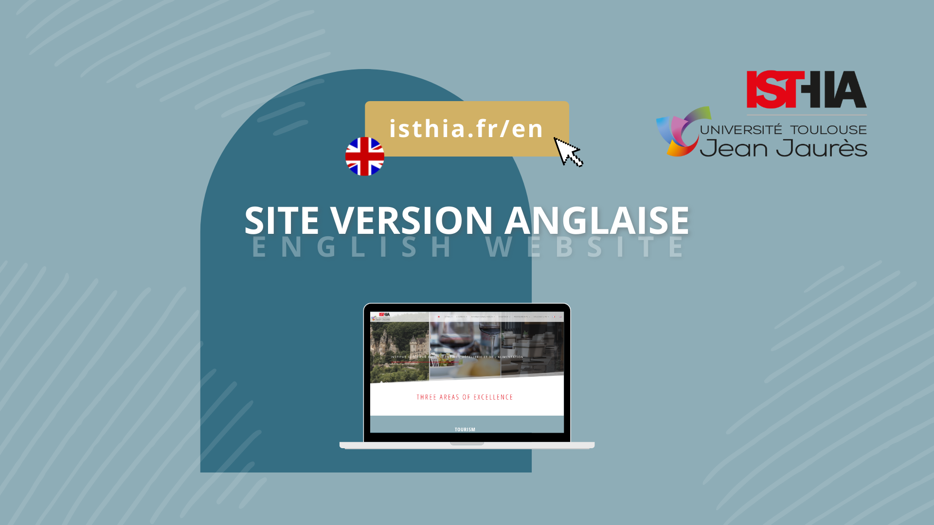 Lancement de notre site en Anglais