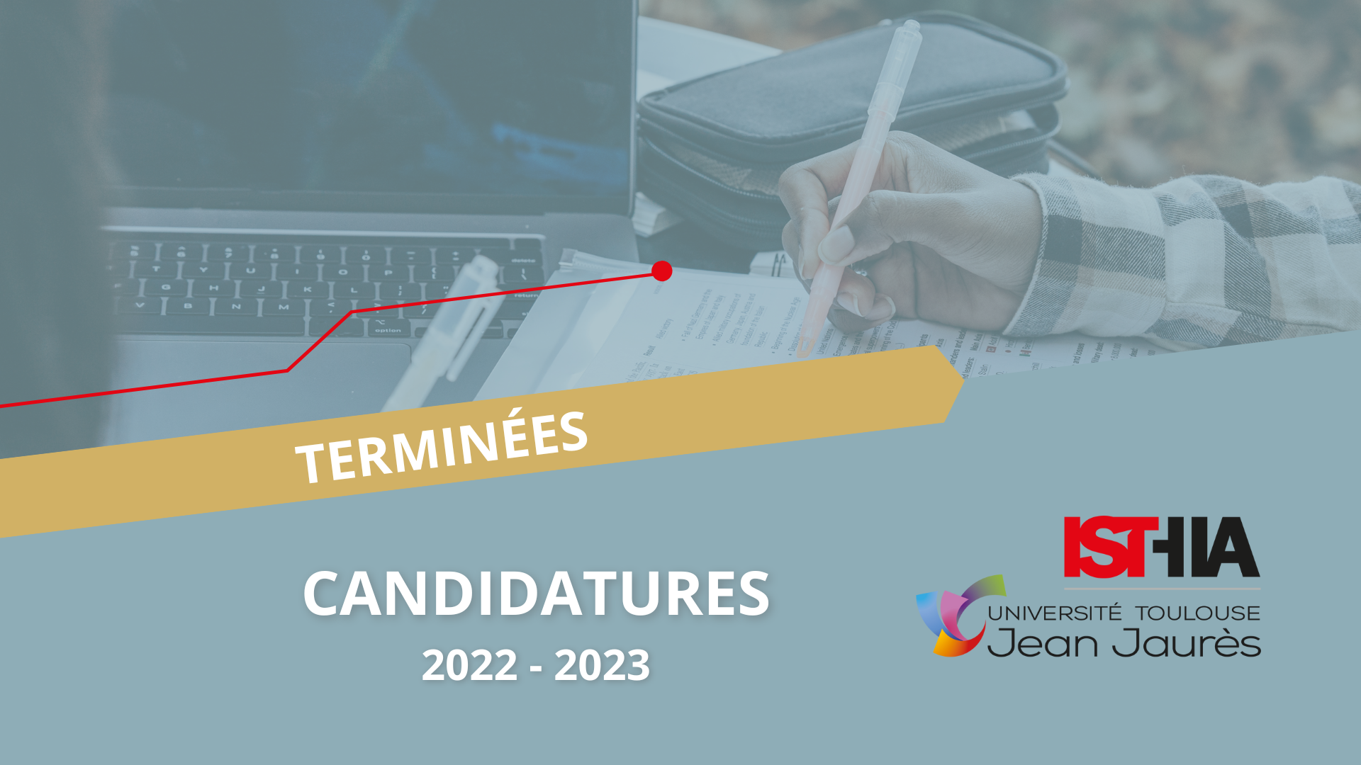 Fermeture des candidatures 2022 2023
