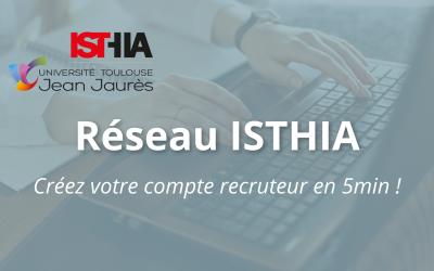 Recruteurs : nouveau Réseau ISTHIA