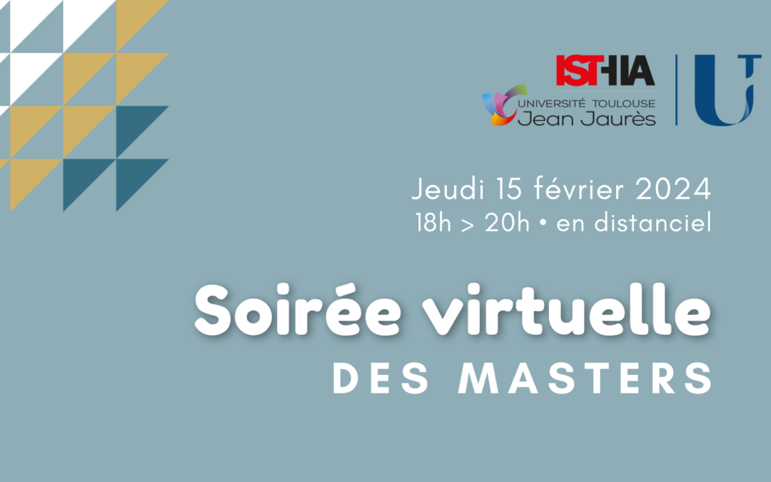 Soirée virtuelle des Masters
